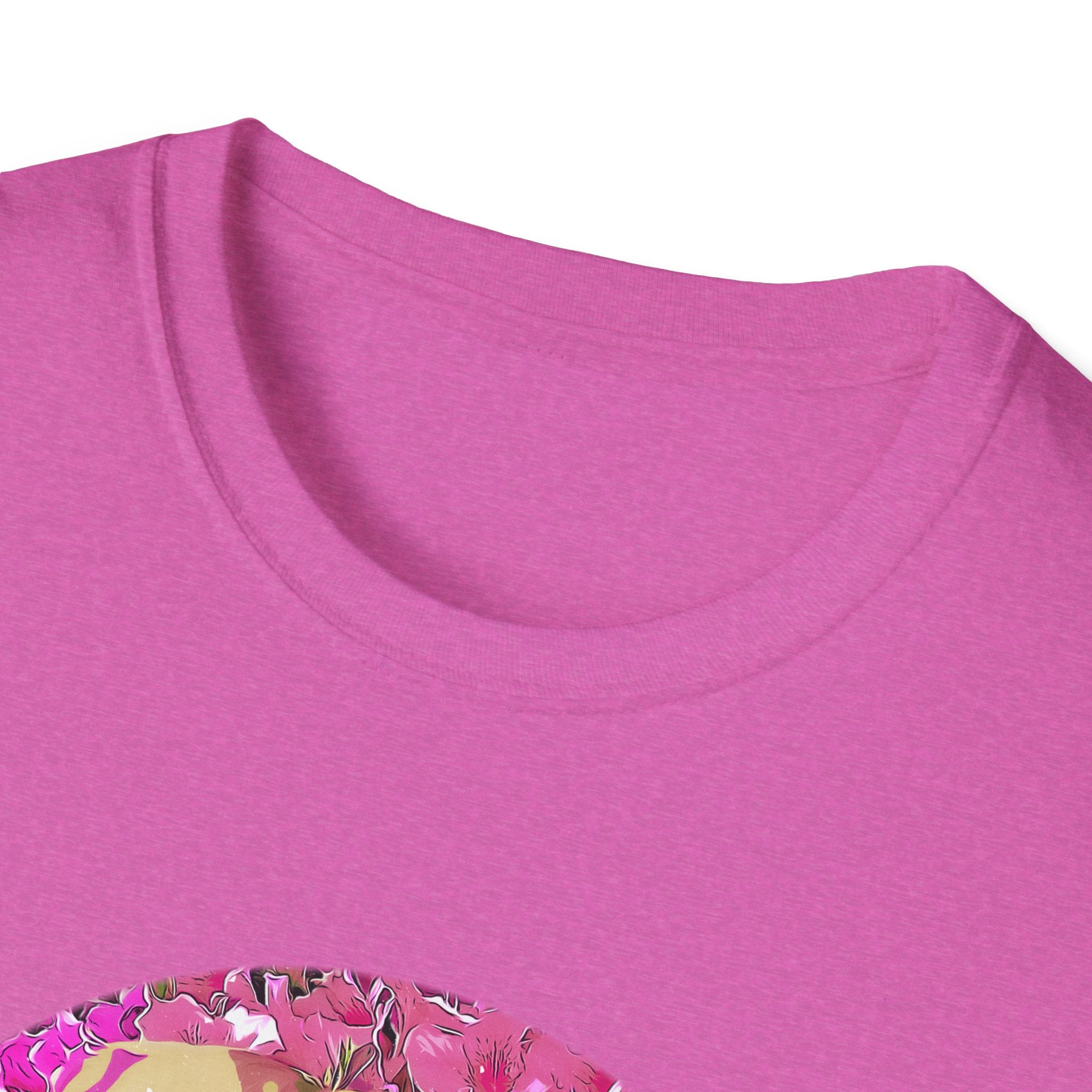 Labrador Retriever Floral Graphic T-Shirt for Dog Lovers