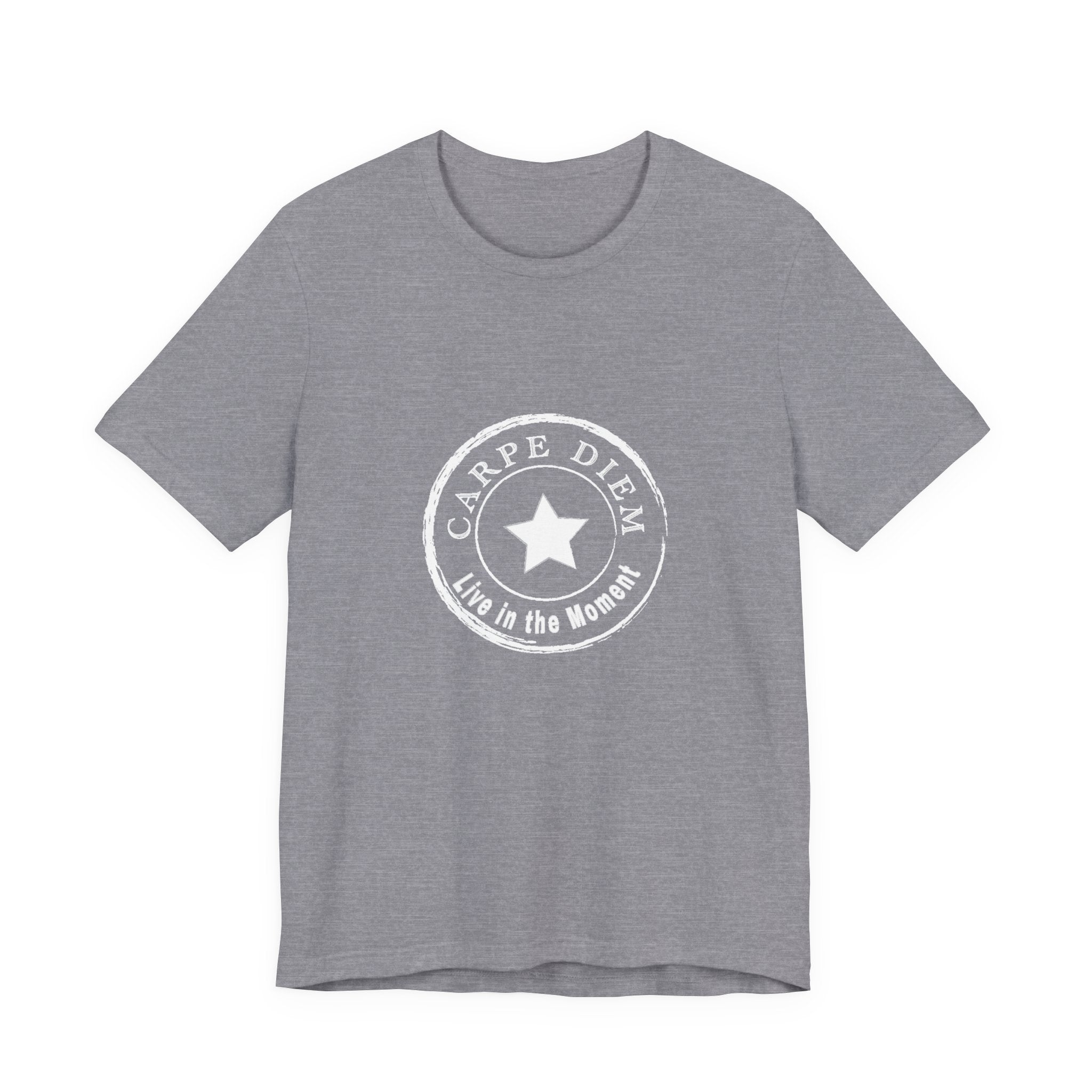 Carpe Diem Live in the Moment Graphic Jersey Short Sleeve Tee