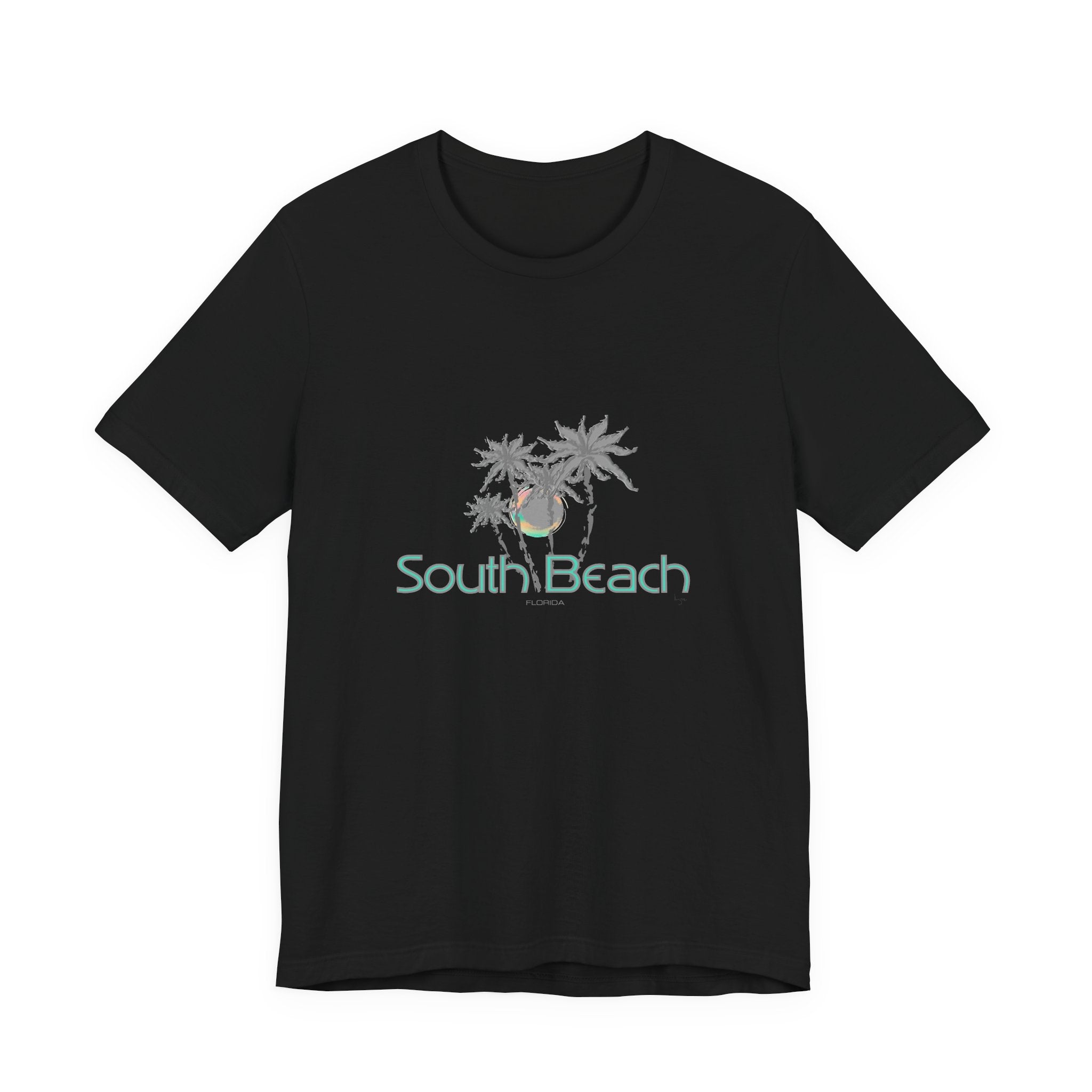 South Beach Graphic Unisex Jersey Short Sleeve Tee