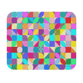 Colorful Geometric Abstract Art Mouse Pad (Rectangle)