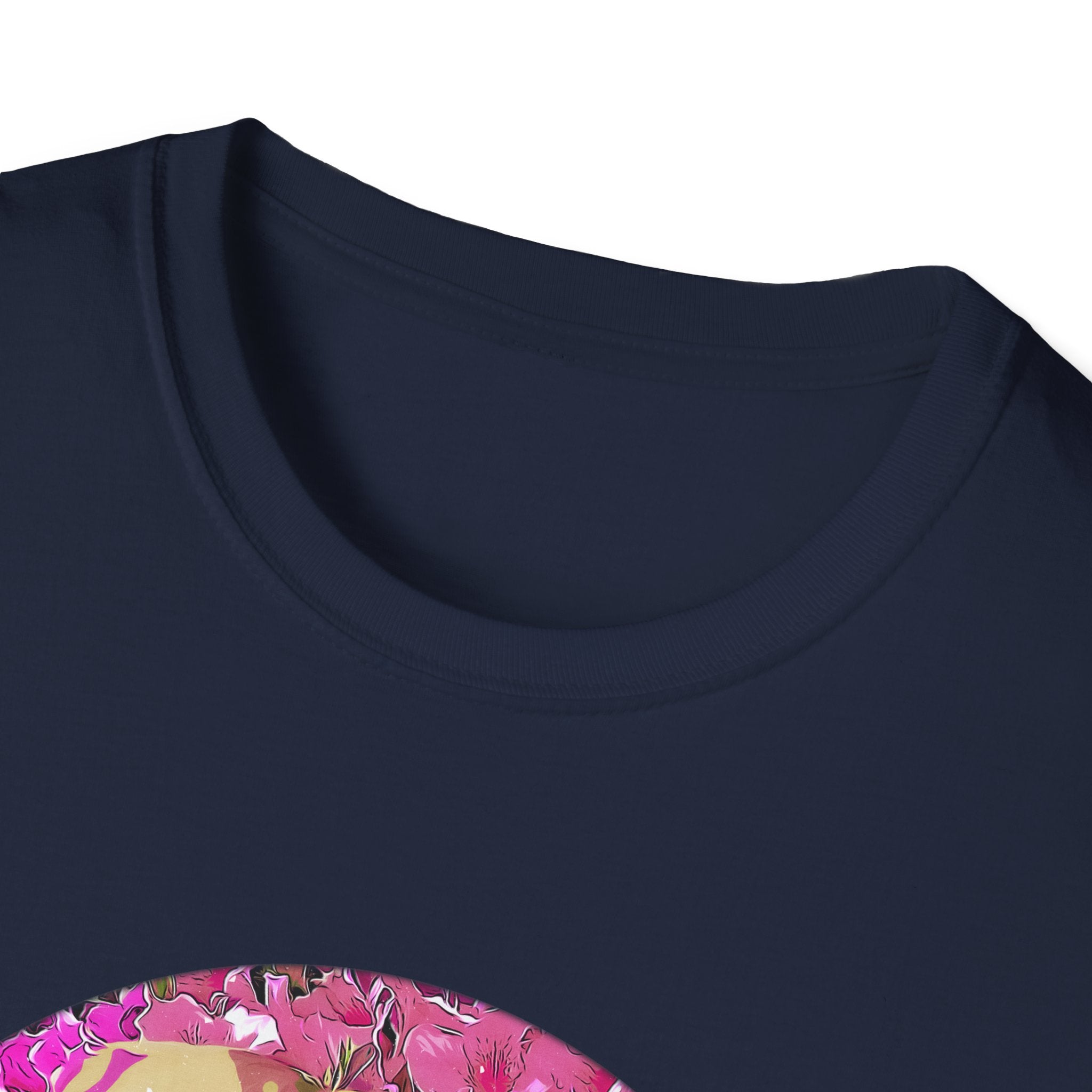 Labrador Retriever Floral Graphic T-Shirt for Dog Lovers