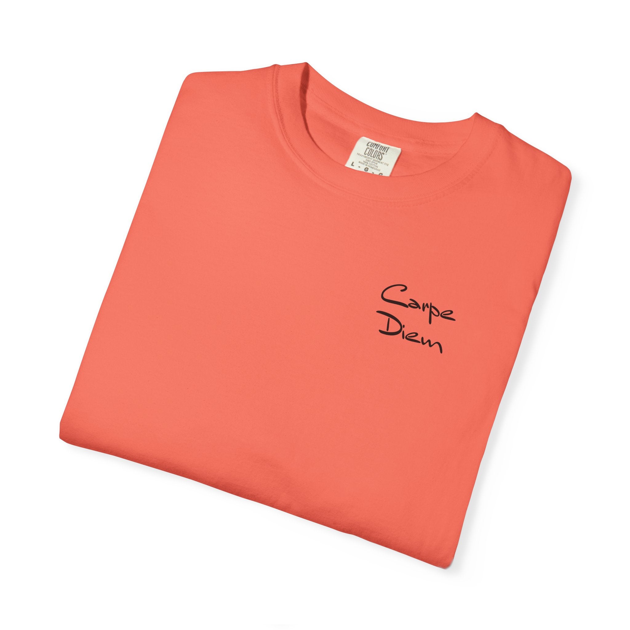 Carpe Diem Black Script Graphic Unisex T-shirt