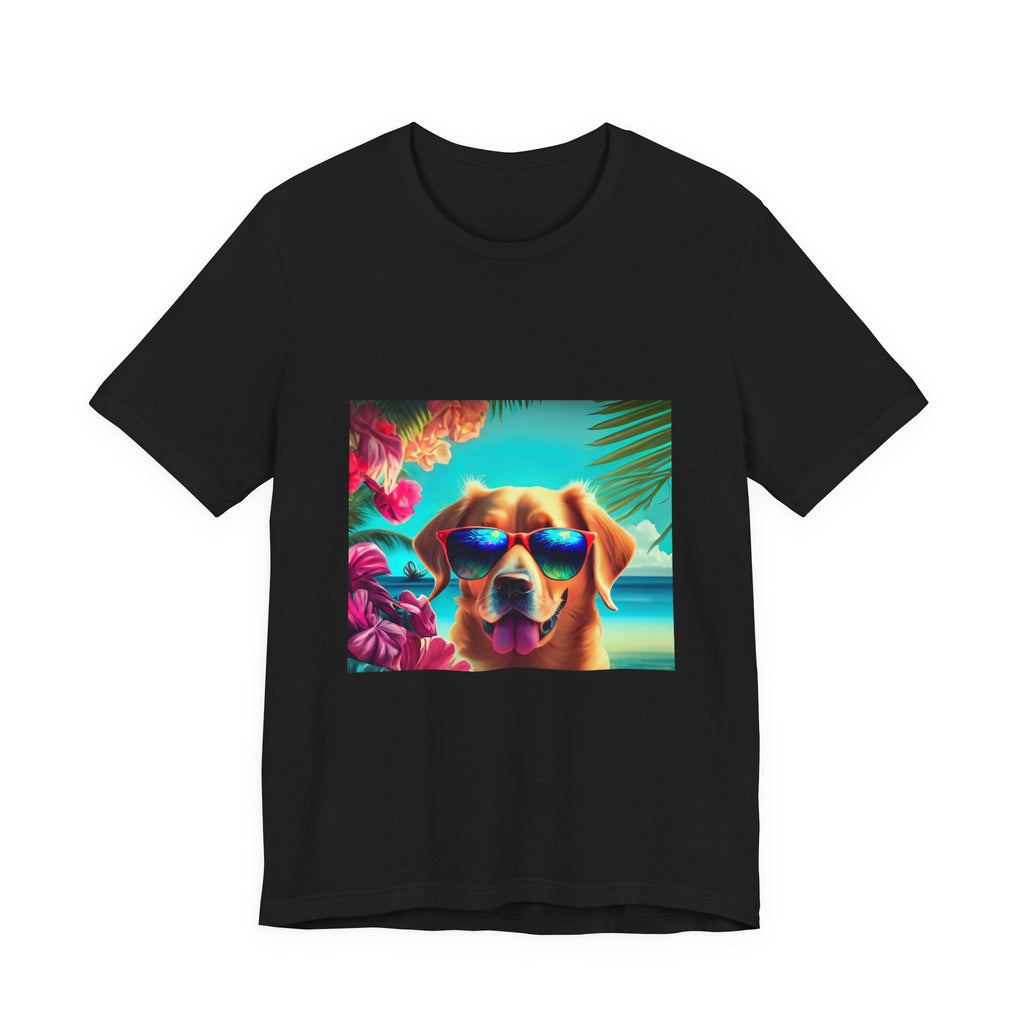 Cool Pup Beach Vibe Graphic Tee