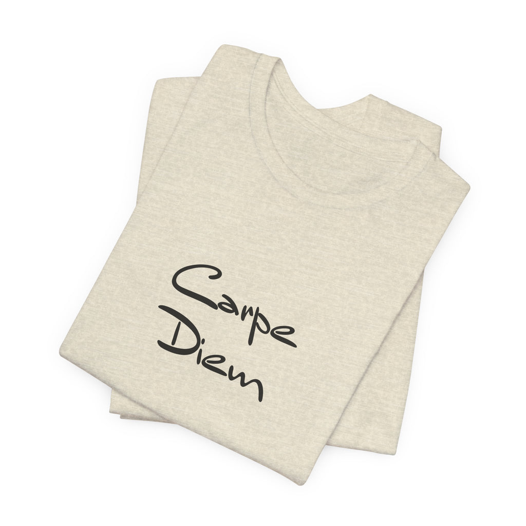 Carpe Diem Graphic Unisex Jersey Short Sleeve Tee