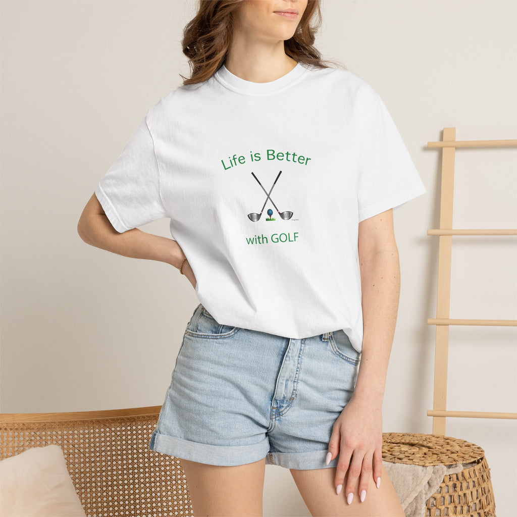 Life Is Better With Golf Graphic Unisex T-shirt