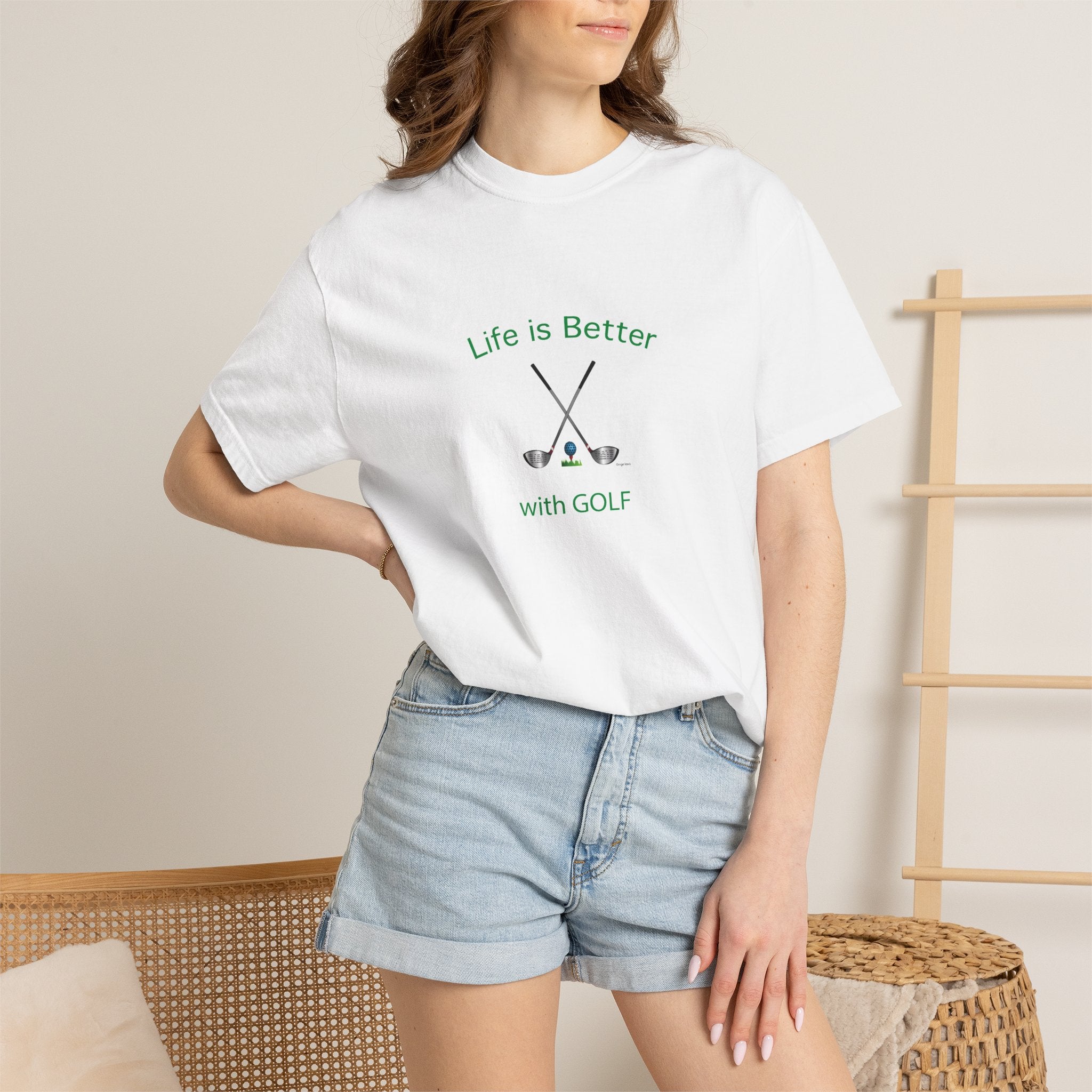 Life Is Better With Golf Graphic Unisex T-shirt