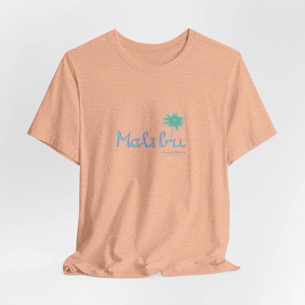 Malibu California Graphic Unisex Jersey Short Sleeve Tee