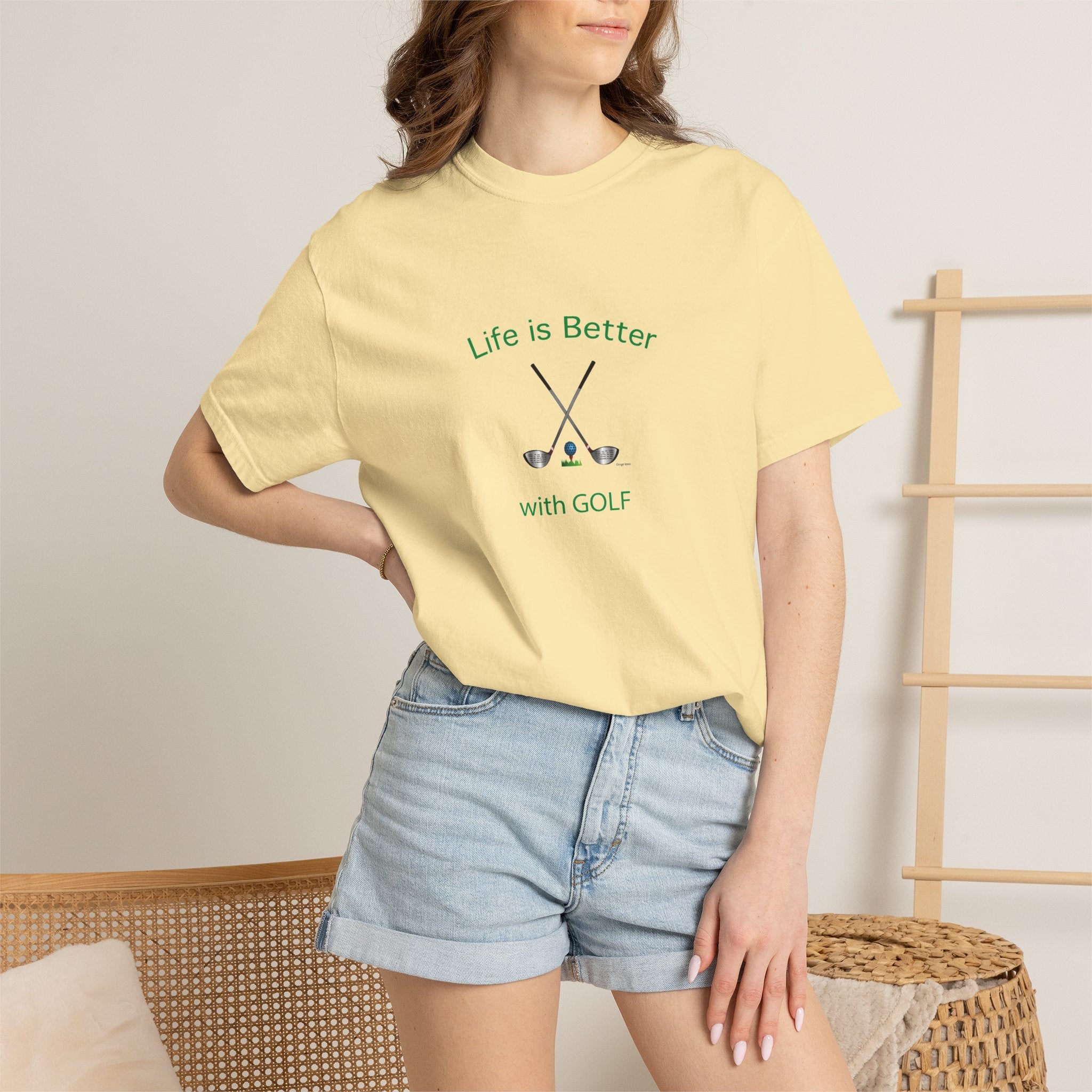 Life Is Better With Golf Graphic Unisex T-shirt