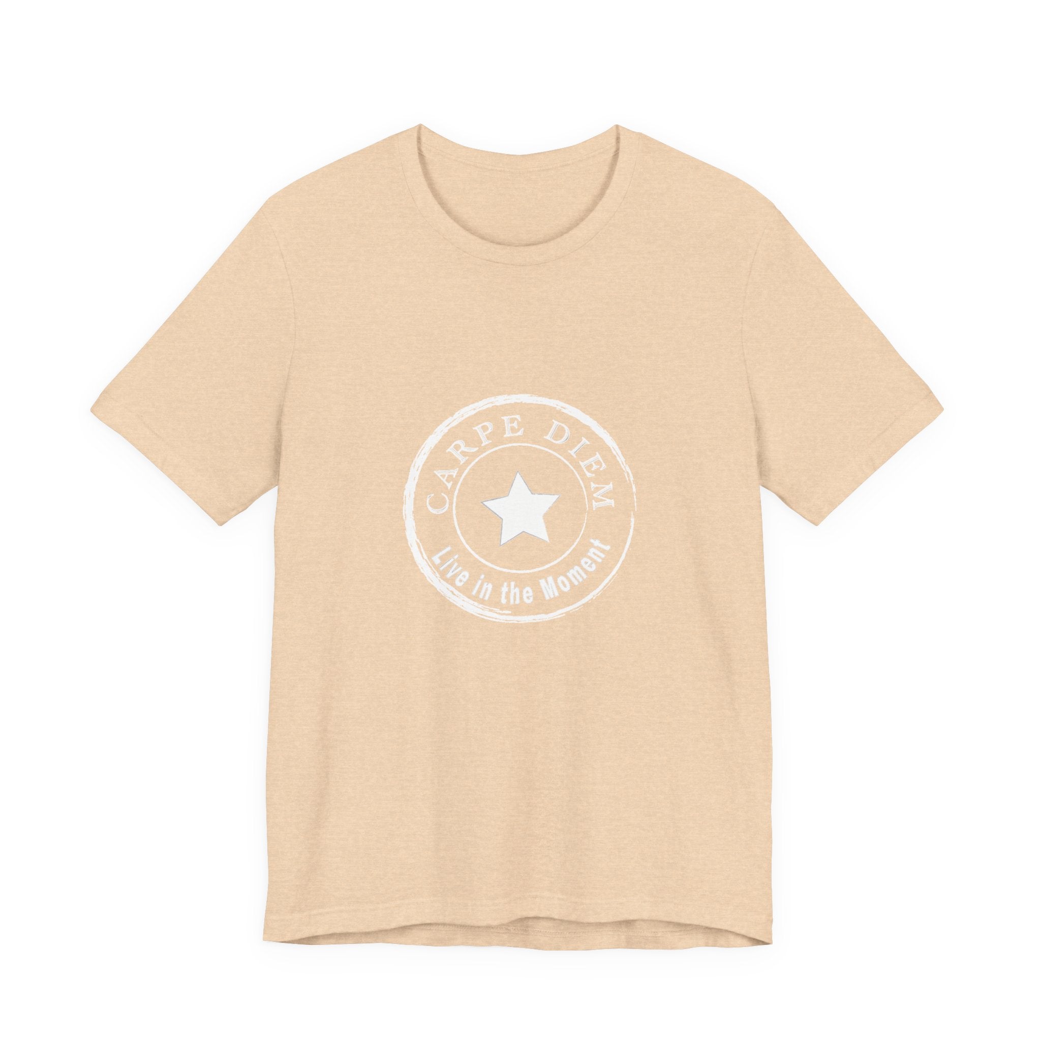 Carpe Diem Live in the Moment Graphic Jersey Short Sleeve Tee