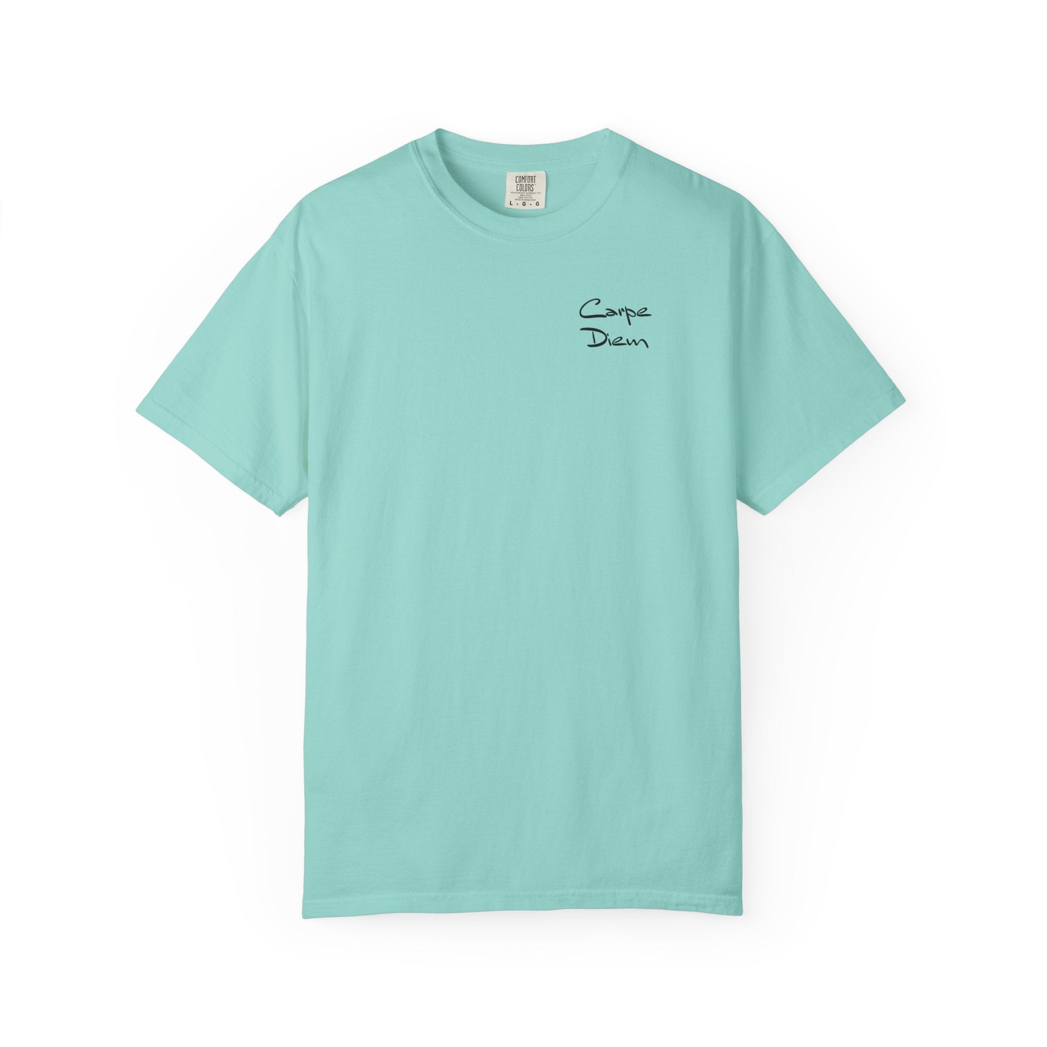 Carpe Diem Black Script Graphic Unisex T-shirt