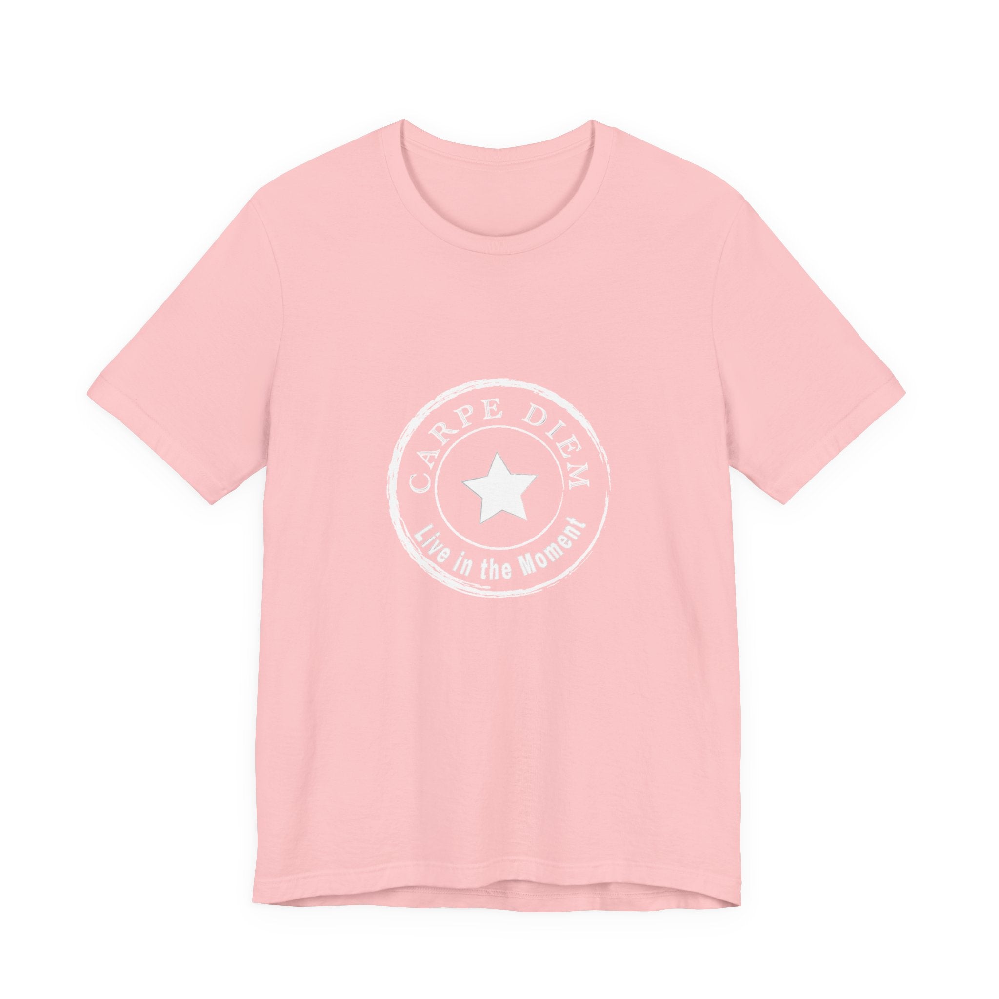 Carpe Diem Live in the Moment Graphic Jersey Short Sleeve Tee