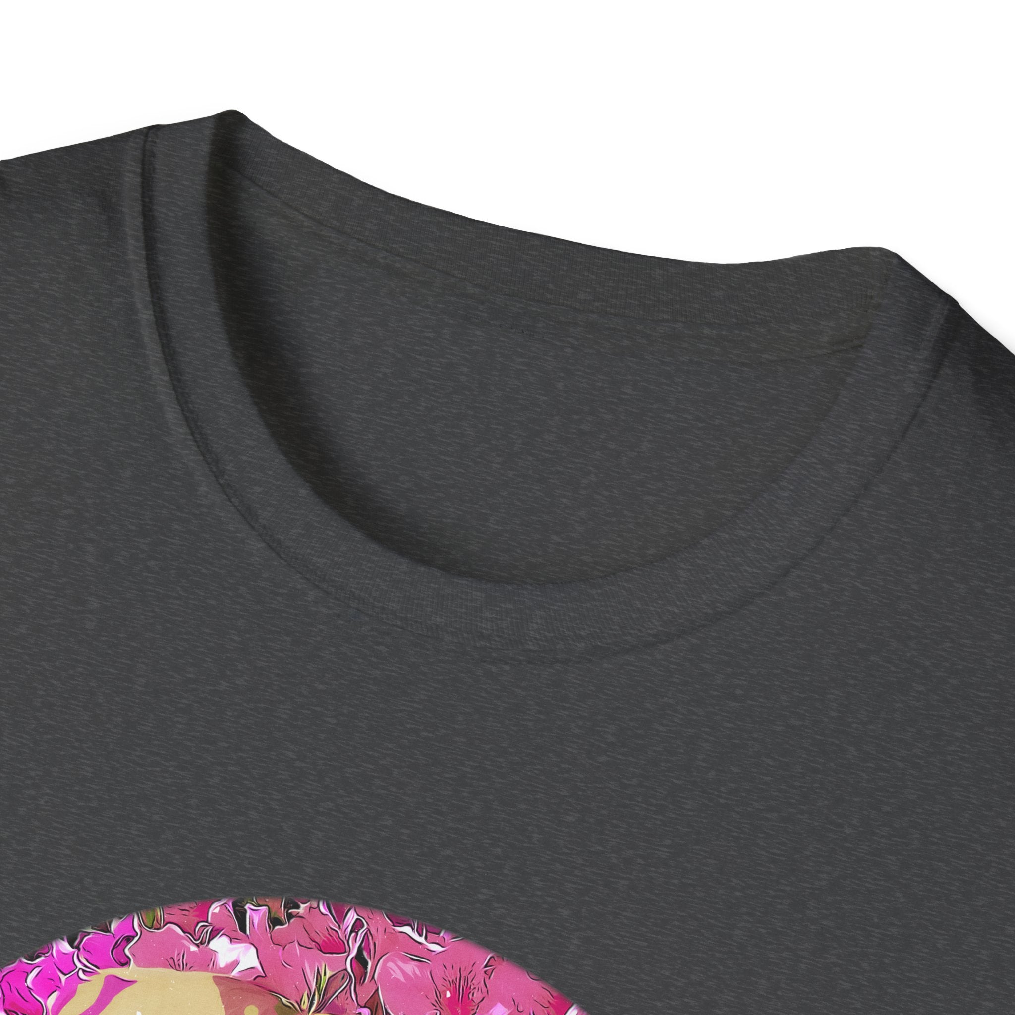 Labrador Retriever Floral Graphic T-Shirt for Dog Lovers